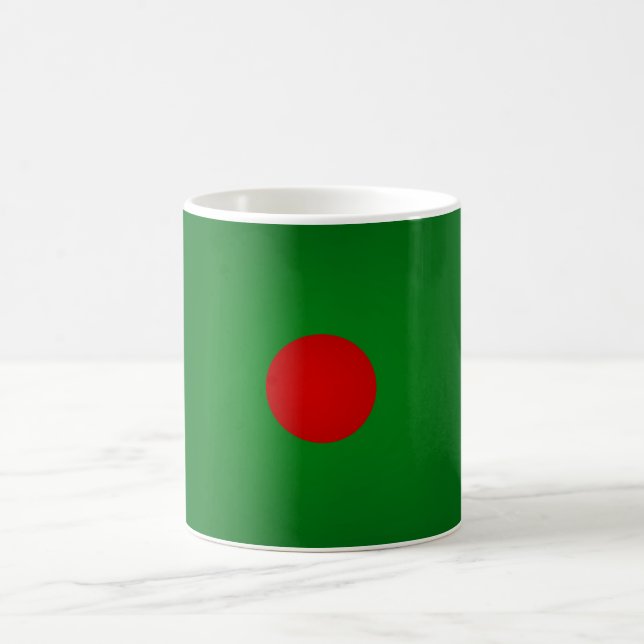 Cool Bangladesh Flag Coffee Mug (Center)