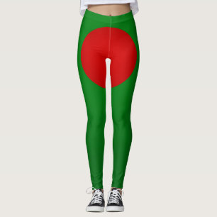 Cool Bangladesh Flag Fashion Leggings