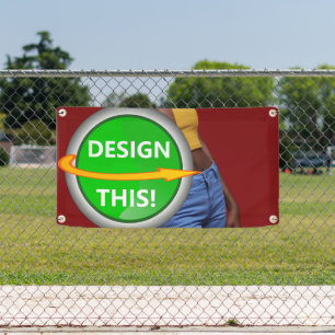 COOL! Banner - 1.6'x3' - Outdoor w/ Metal Grommets