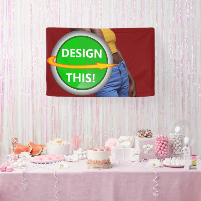 COOL! Banner - 2.5'x4' - Indoor - Custom (Party)