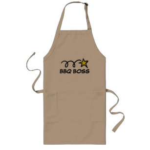 Cool barbeque apron for men   BBQ BOSS