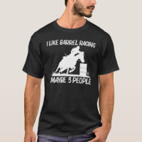 Cool Barrel Racing Art For Men Women Horseback Rid