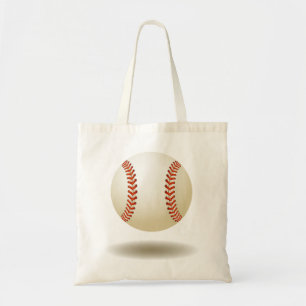 Cool Baseball Emblem Tote Bag