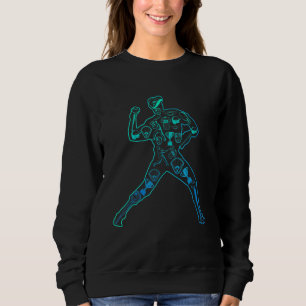 Cool Baseball Player Batter Youth Men Kids Boys Sweatshirt