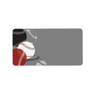COOL BASEBALL Return Address Address Label