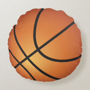 Cool Basketball Basket Ball Round Pillow
