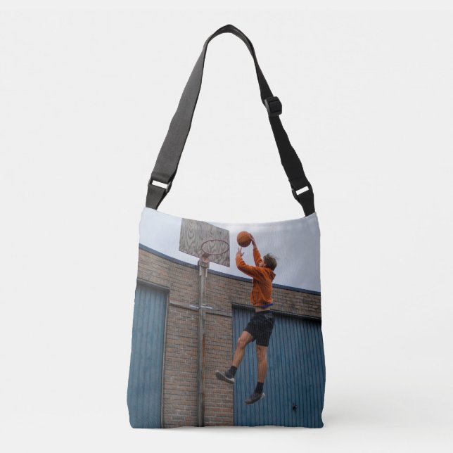 Cool Basketball Crossbody Bag (Front)
