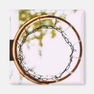 Cool Basketball Design Magnet