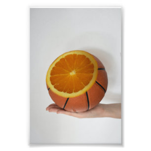 Cool Basketball Design Photo Print