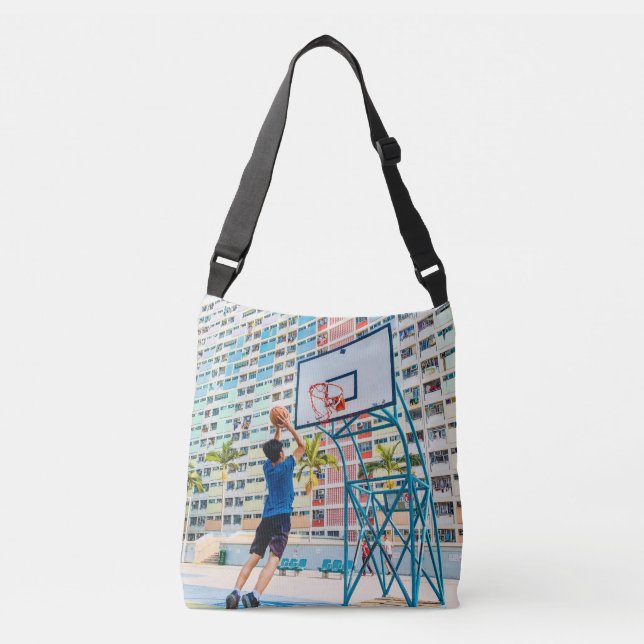 Cool Basketball Gift Crossbody Bag (Front)