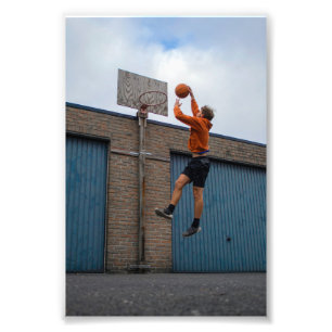 Cool Basketball Photo Print