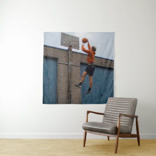 Cool Basketball Tapestry