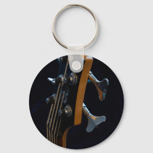 Cool Bass Guitar Keychain