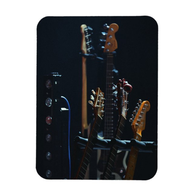 Cool Bass Guitar Magnet (Vertical)