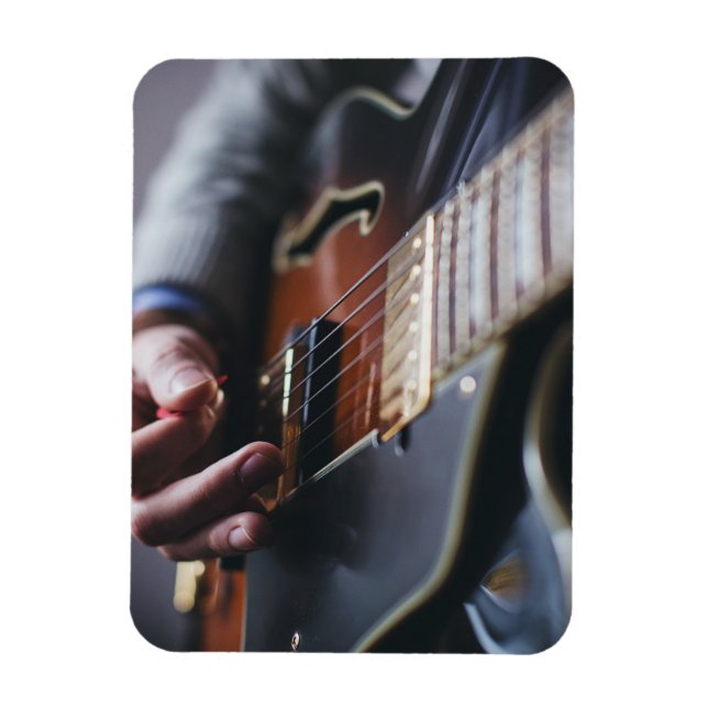 Cool Bass Guitar Magnet (Vertical)