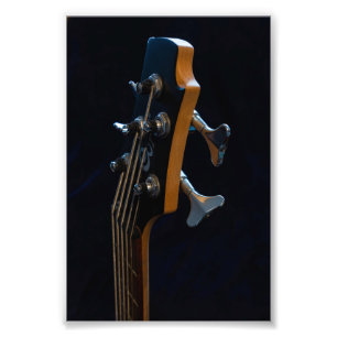 Cool Bass Guitar Photo Print