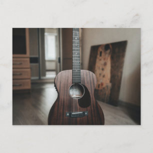 Cool Bass Guitar Postcard