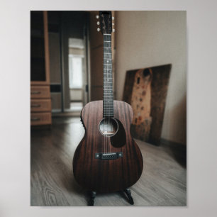 Cool Bass Guitar Poster