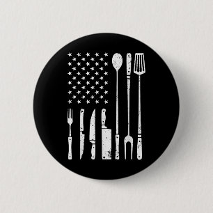 Cool Bbq Grilling Design For Men Women Barbecue Me 2 Inch Round Button