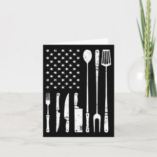 Cool Bbq Grilling Design For Men Women Byrbecue Me Card