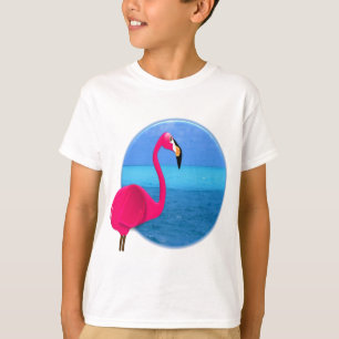 Cool Beach Flamingo T-Shirt