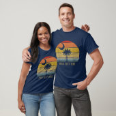 cool beach palm tree add text T-Shirt (Unisex)