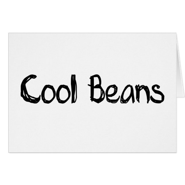 Cool Beans (Front Horizontal)