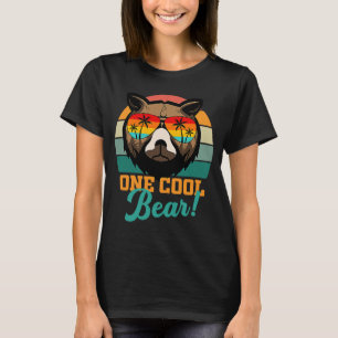 Cool bear World Bear Day sunglasses men women kid T-Shirt