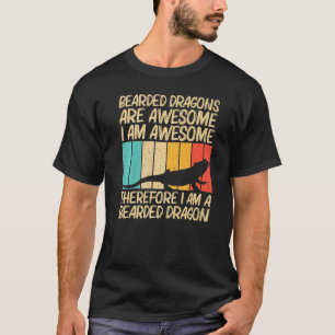 Cool Bearded Dragon For Men Women Reptile Lizard T-Shirt