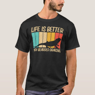 Cool Bearded Dragon For Men Women Reptile Lizard T-Shirt