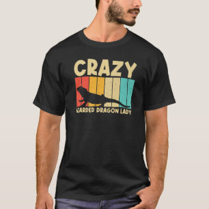 Cool Bearded Dragon For Women Mom Reptile Lizard T-Shirt