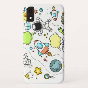 Cool beautiful space astronaut iPhone XR case