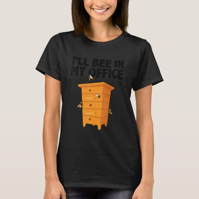 Cool Beekeeper Men Women Beekeeping Bee  Honeybee  T-Shirt (Front)