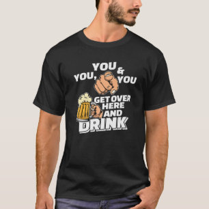 Cool Beer Drinking Party Drunk Statement Festival T-Shirt