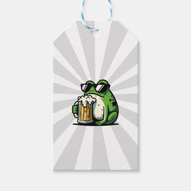 Cool Beer Gift Tags (Front)
