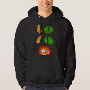 Cool Beer Hops Malt Beer Brewing Alcohol Hoodie