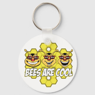 Cool Bees Keychain