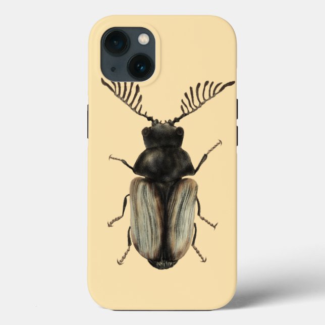 Cool beetle insect lover entomology art Case-Mate iPhone case (Back)