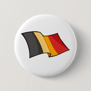 Cool Belgium Flag 2 Inch Round Button