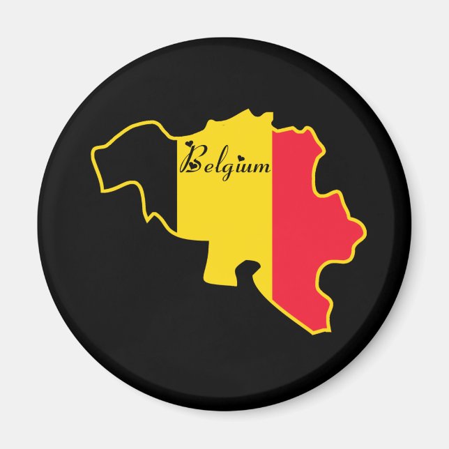 Cool Belgium Magnet (Front)