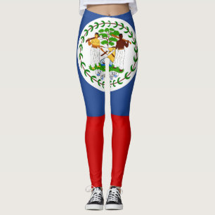 Cool Belize Flag Fashion Leggings