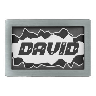 Cool belt buckle for men with personalized name