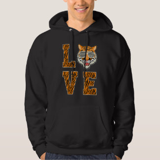 Cool Bengal Tiger Fans Outfit For Tiger Lovers Wom Hoodie