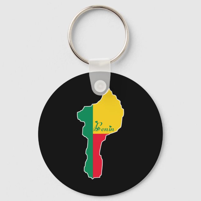 Cool Benin Keychain (Front)