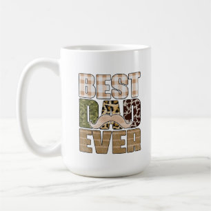 Cool best Dad ever word art  Coffee Mug