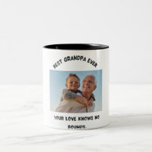 Cool Best Grandpa Ever Two Tonne photo Mug