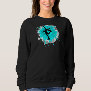 Cool Biellman Spin Ice Skaters Skating Skate Figur Sweatshirt
