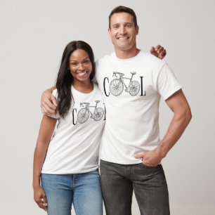 Cool bike transport t-shirt design