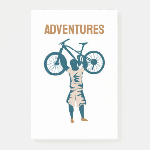 Cool Biker - Adventures Post-it Notes
