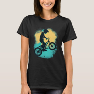 Cool Biker Kid for Cycling T-Shirt